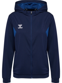 Preview: Damen Hummel Authentic Zip Hoodie - Marine